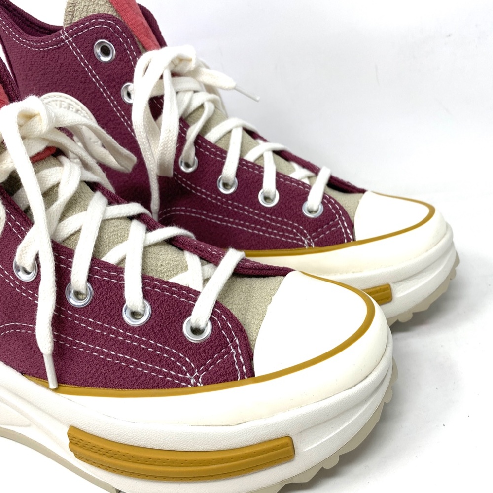 Converse Run Star Legacy CX Platform Shoes Women's Cherry Knit High Top A03053C - Picture 4 of 11